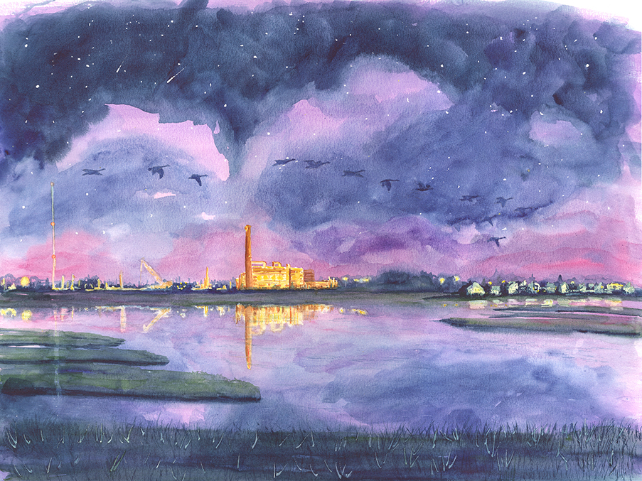 Late Autumn Marsh View Thumbnail Placeholder